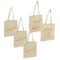 Bridal Shower Party Favor Tote Bags for Bridesmaid Proposal Gifts (5 Pack)